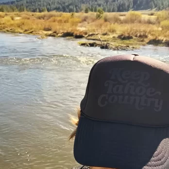 Keep Tahoe Country Hat Dark
